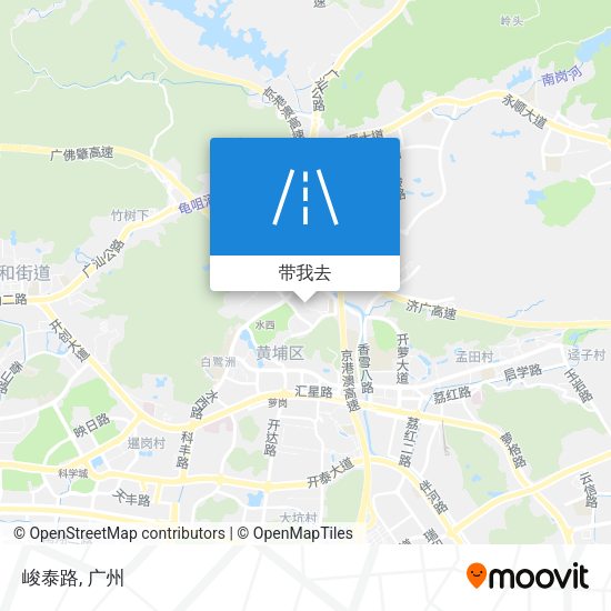 峻泰路地图