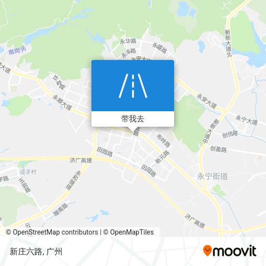 新庄六路地图