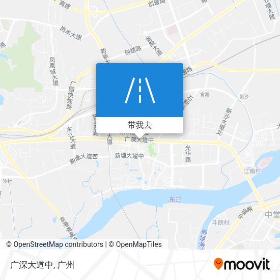 广深大道中地图