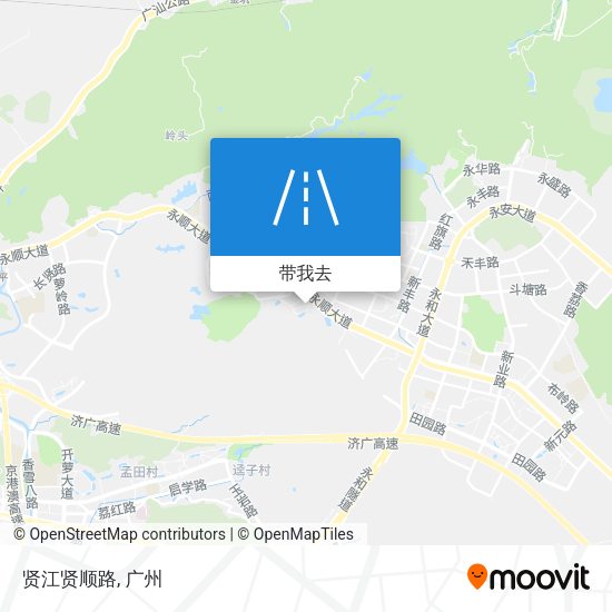 贤江贤顺路地图