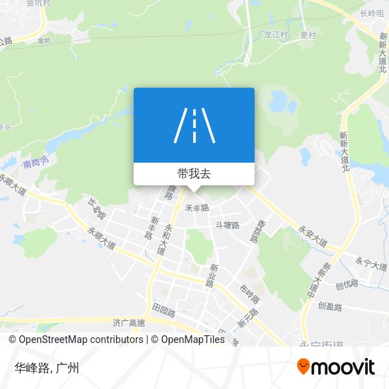 华峰路地图