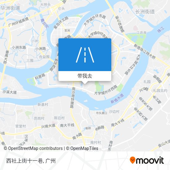 西社上街十一巷地图
