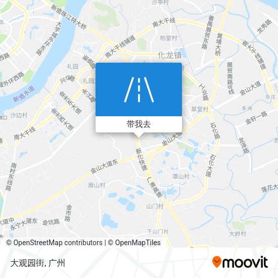 大观园街地图
