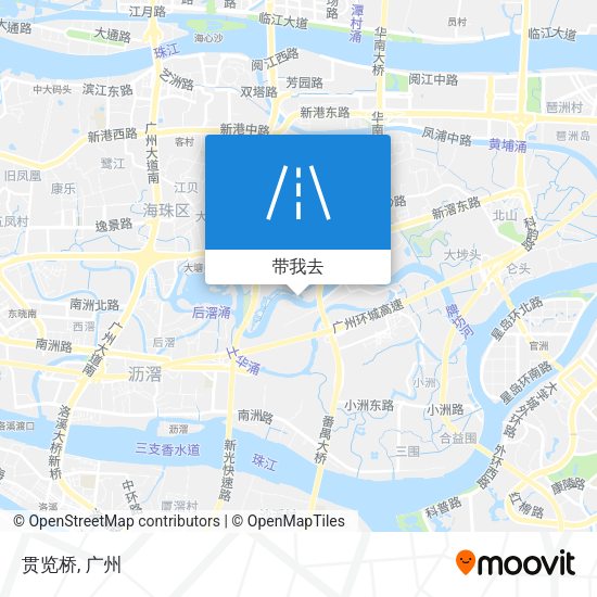 贯览桥地图