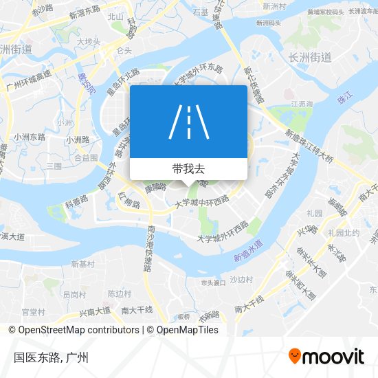 国医东路地图