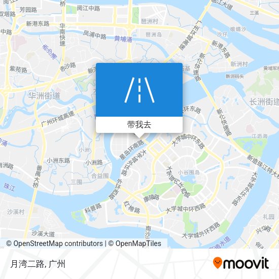 月湾二路地图