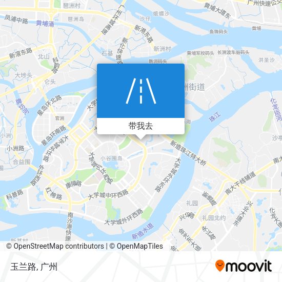 玉兰路地图