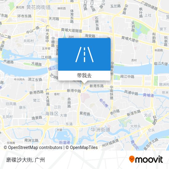 磨碟沙大街地图