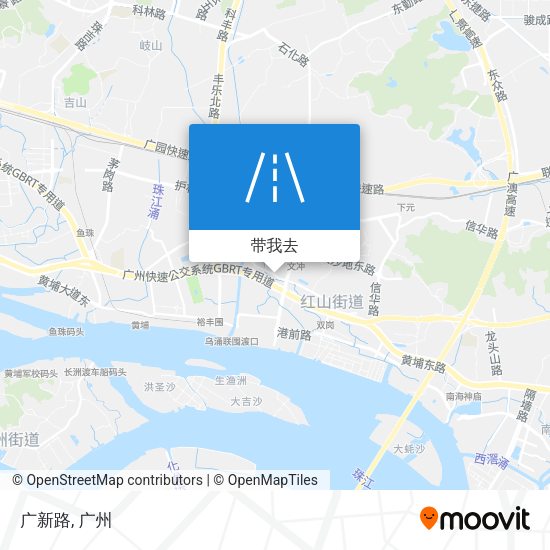广新路地图