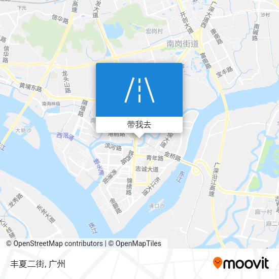 丰夏二街地图