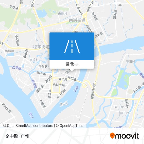 金中路地图