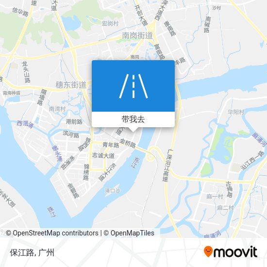 保江路地图