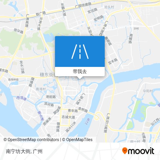 南宁坊大街地图