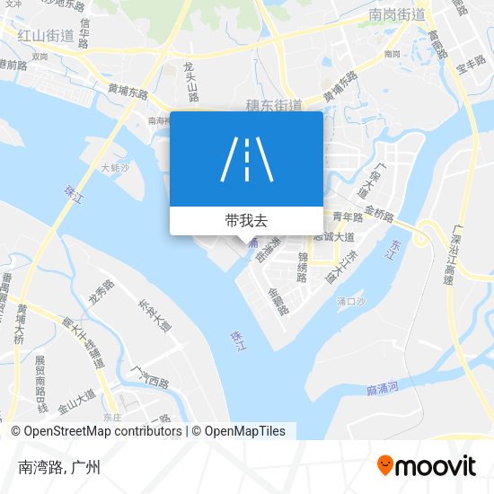 南湾路地图