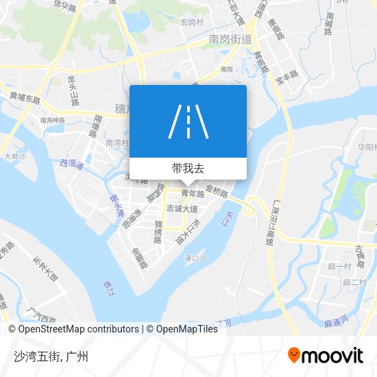 沙湾五街地图