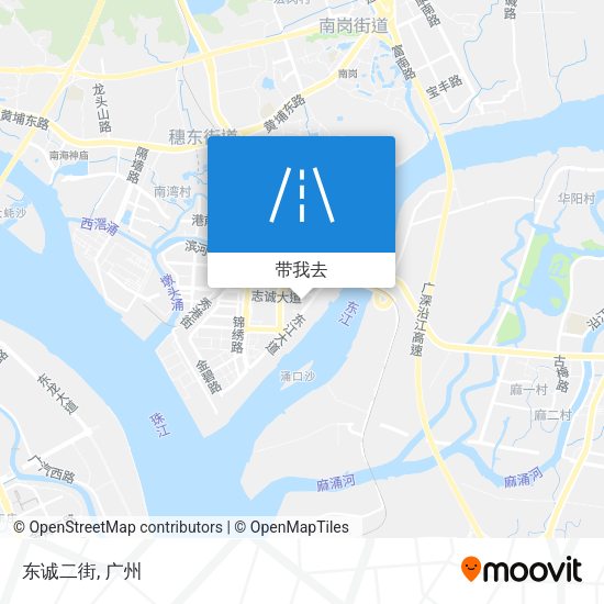 东诚二街地图