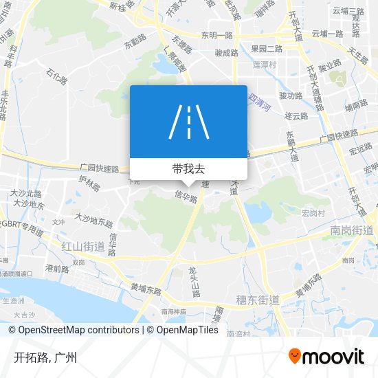 开拓路地图