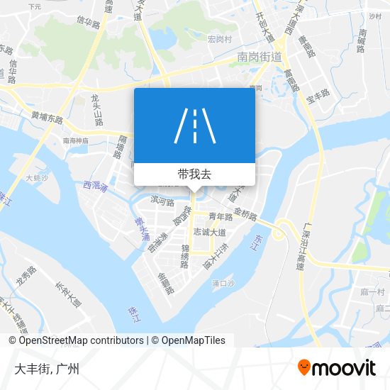 大丰街地图