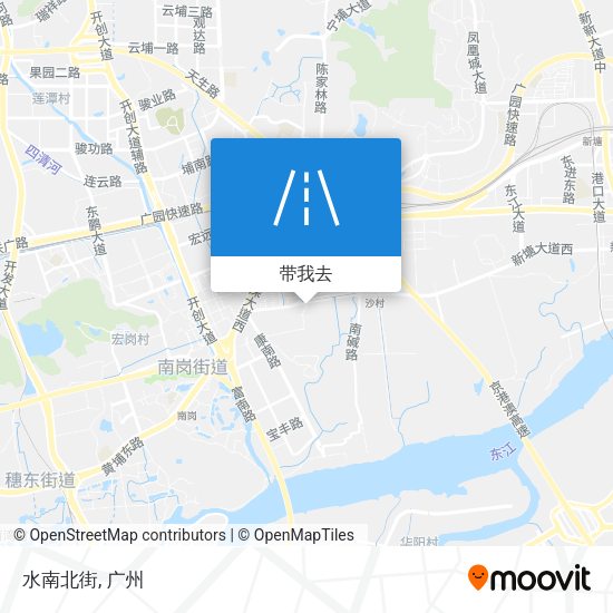 水南北街地图