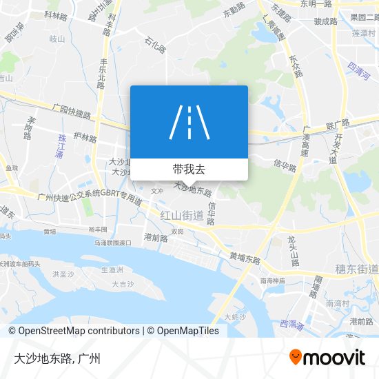 大沙地东路地图