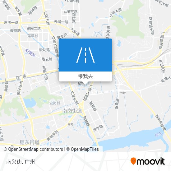 南兴街地图