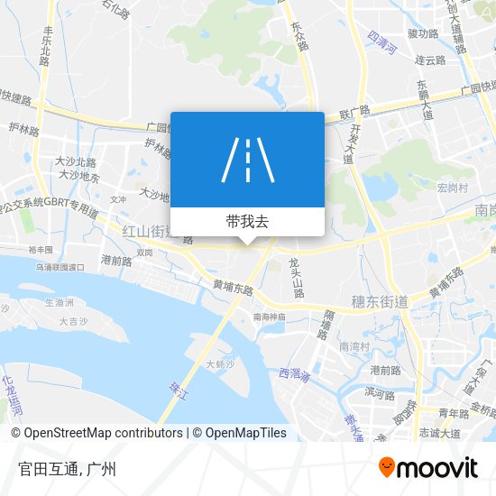 官田互通地图