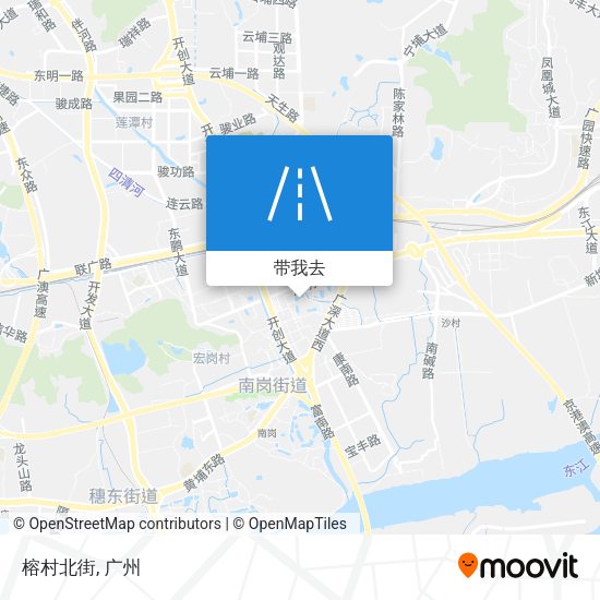 榕村北街地图