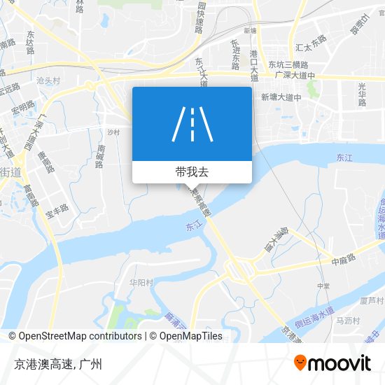 京港澳高速地图