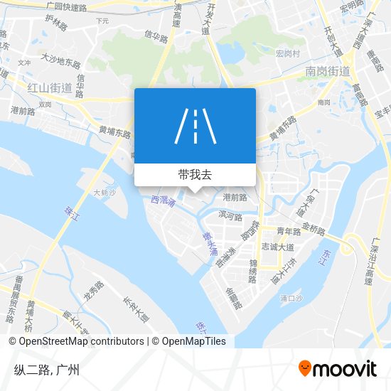 纵二路地图