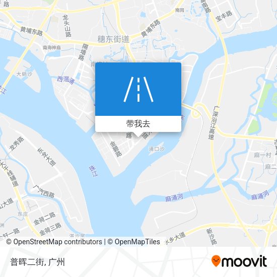 普晖二街地图