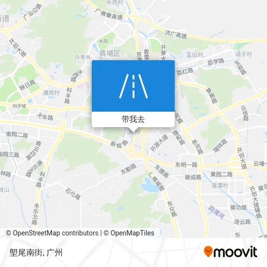 塱尾南街地图