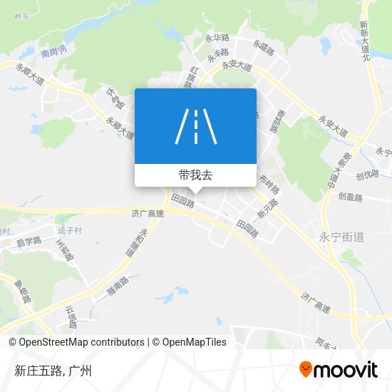 新庄五路地图