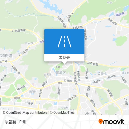 峻福路地图