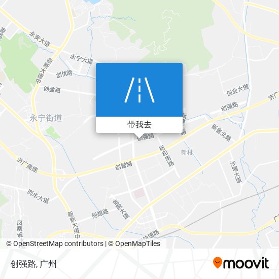 创强路地图