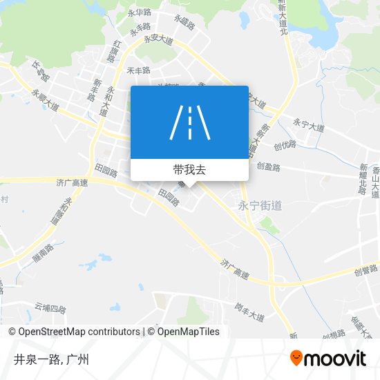 井泉一路地图