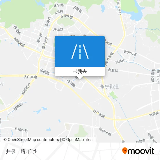 井泉一路地图