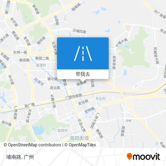埔南路地图