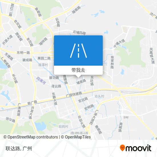 联达路地图