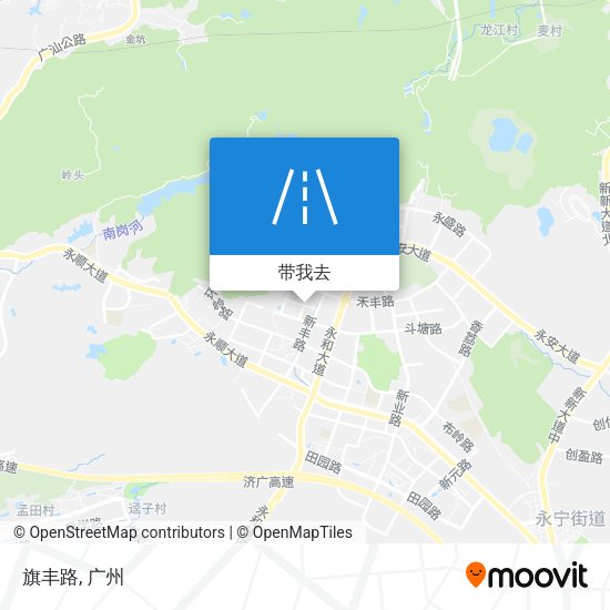 旗丰路地图