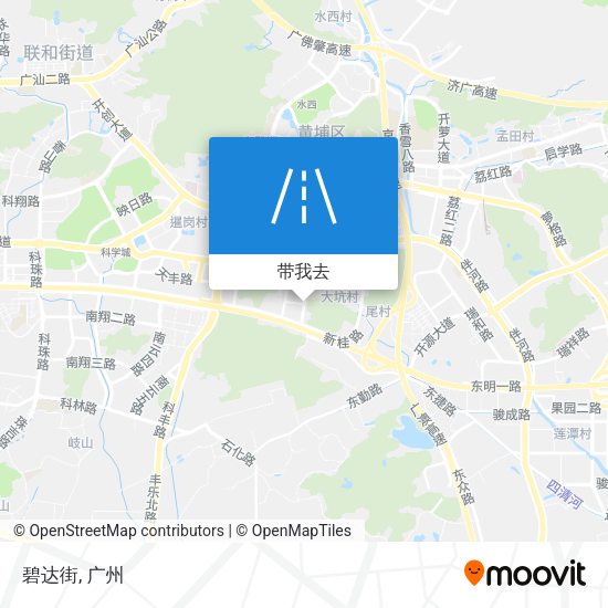 碧达街地图