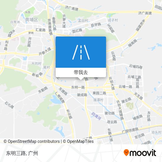 东明三路地图