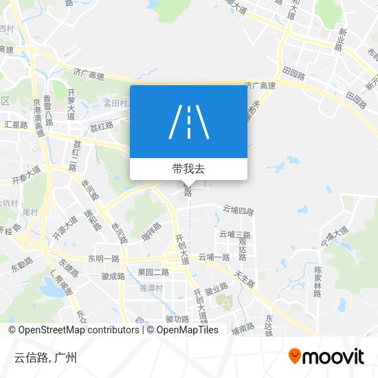 云信路地图