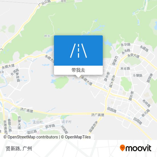 贤新路地图