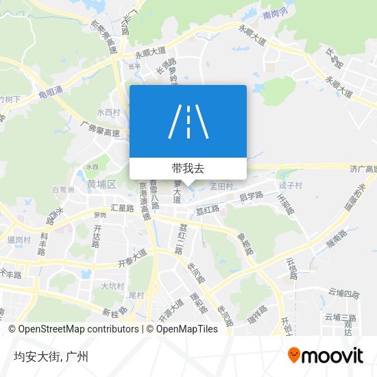 均安大街地图