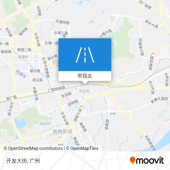 开发大街地图
