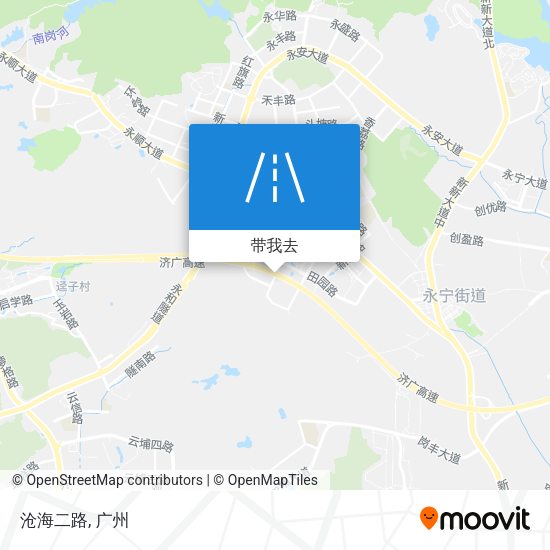 沧海二路地图