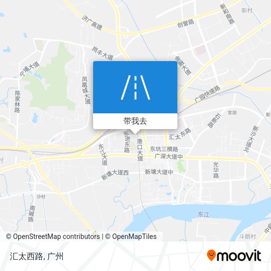 汇太西路地图