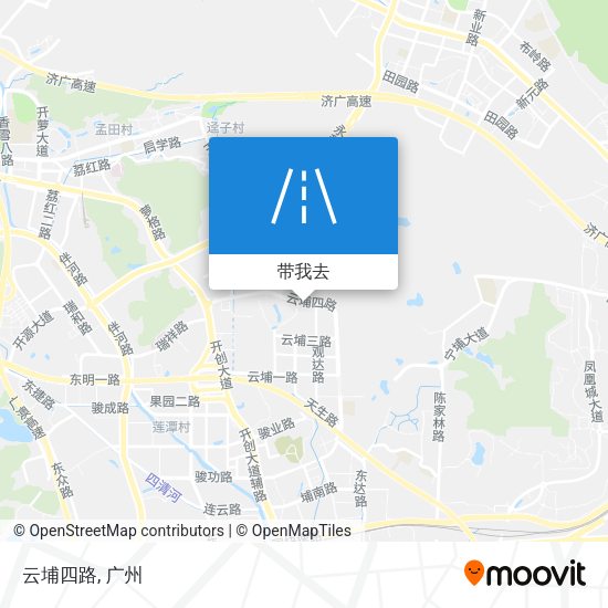 云埔四路地图