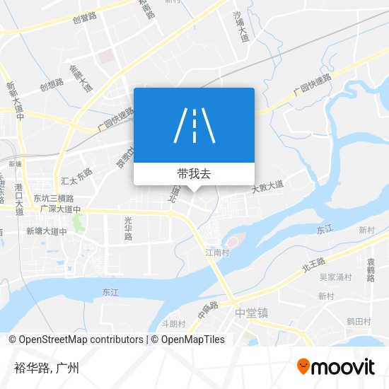 裕华路地图