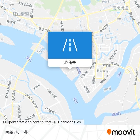 西基路地图